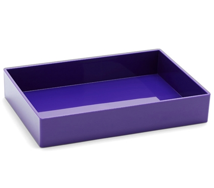 Accessory Tray - Medium - Purple Dorm Organization Dorm Room Decor