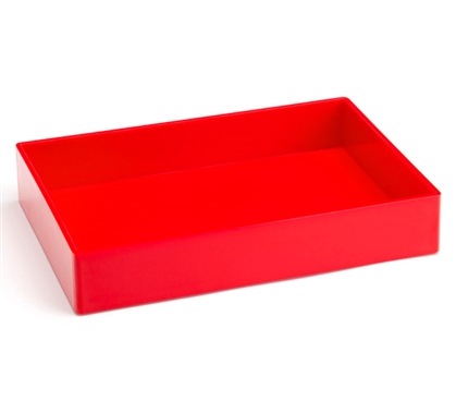 Accessory Tray - Medium - Red Dorm Organization Dorm Storage Solutions