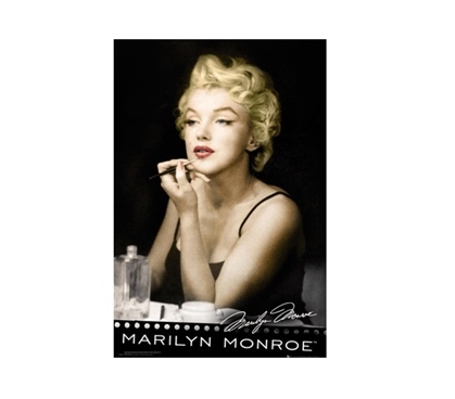 Marilyn Monroe Lipstick College Poster Dorm Room Decorations College Wall Decor