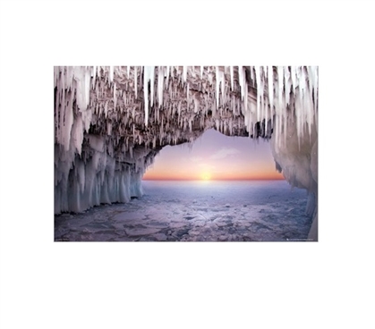 Ice Cave Horizon Dorm Room Poster Wall Decorations for Dorms College Supplies Cheap Dorm Decor