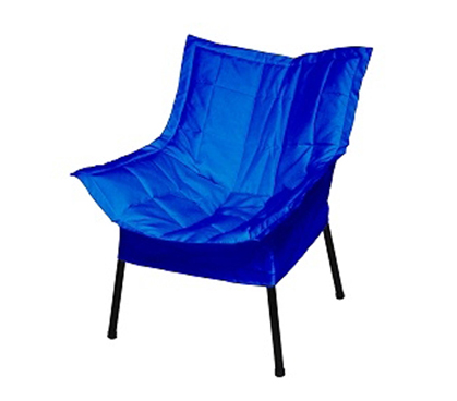 Great For Guests - Dorm Room Padded Comfort Chair - Blue - Great For Relaxing