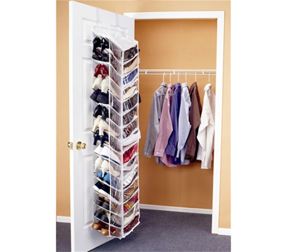 Shoes Away Over the Door Organizer Dorm room shoe organizer