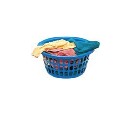 Basic Round Laundry Basket College Laundry Supplies