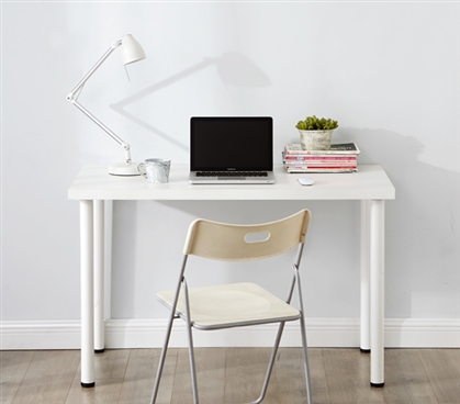 One of a Kind Dorm Room Furniture Stylish White Yak About ItÂ® Quick & Simple College Desk