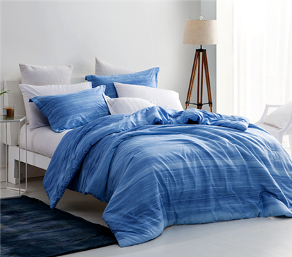 Shades of Blue College Extra Long Twin Comforter