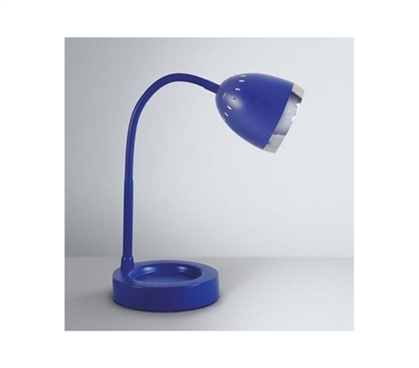 Study In Your Dorm - Radiant Dorm Desk Lamp - Blue - Needed For Dorm Rooms