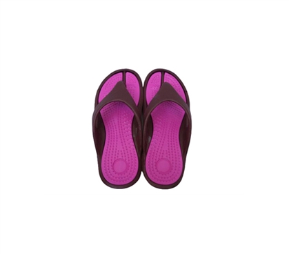 Girl's Traction Shower Sandals - Pink/Brown - Cheap Shower Shoes For College