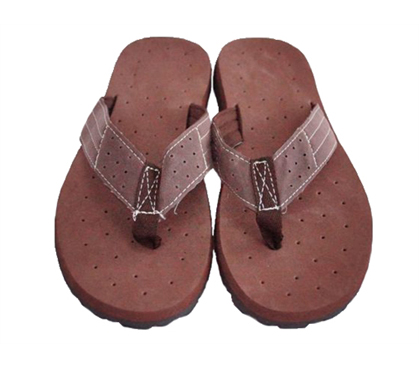 Comfortable Dorm Room Sandals to Keep Your Feet Dry - Cushion-Relax Shower Sandals - Sahara Brown