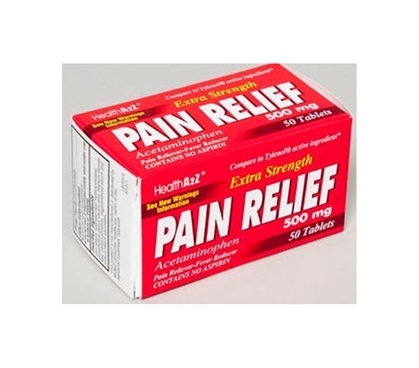 Pain Relief Tablets - Acetaminophen Pills