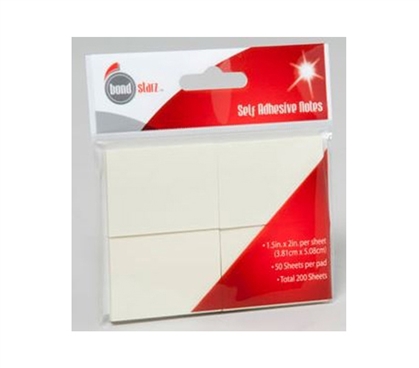 Mini Sticky Notes - 4 Pack