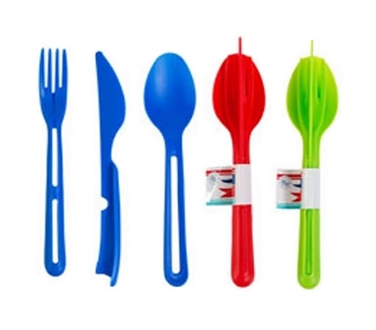 Dorm Kitchen Supplies - Expandable Cutlery Set - Cooking Accessories