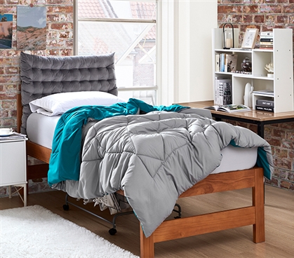 Reversible Dorm Comforter Affordable College Bedding Essentials for Freshmen Colorful Twin XL Comforter