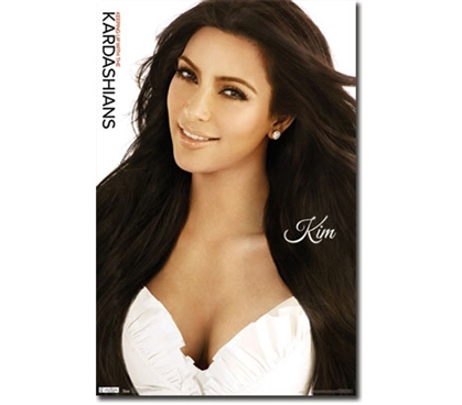 Add Kim's Smile - Kim Kardashian Poster - Decorate Your Dorm Room