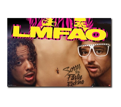 College Decor Essentials - LMFAO Poster - Decorate With Music Posters