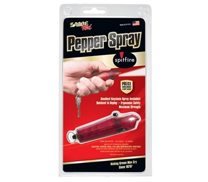 Dorm Safety Dorm Essentials - Spitfire Pepper Spray with Compact Key Case