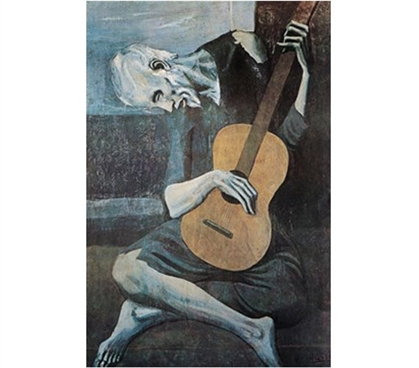 Picasso - Old Guitarist Poster