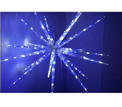 Blue and White Starburst Dorm Light Dorm Room Decorations College Supplies