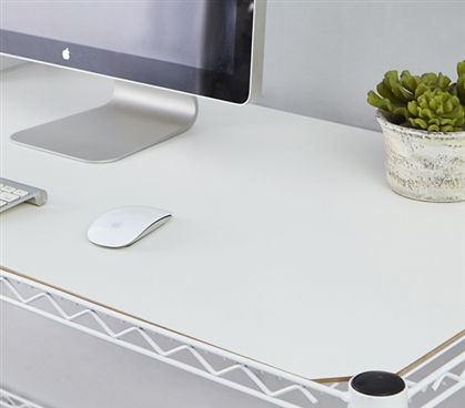 Essential SuprimaÂ® Compact Dorm Desk Size Wooden Shelf Unique White College Shelving