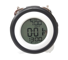 Atomic LCD Dorm Alarm Clock