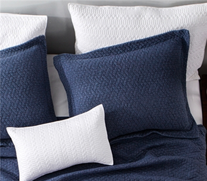 Softest Stone Washed Sham - Nightfall Navy