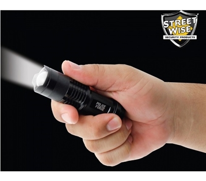 Mini Tactical Cree Flashlight with Zoom College Supplies Must Have Dorm Room Gadgets