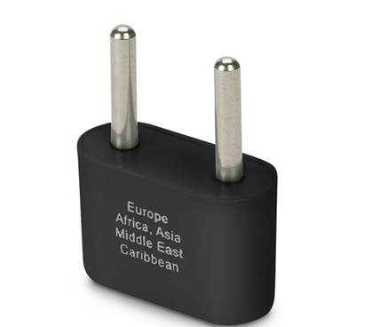 Europe and Asia Ungrounded Plug Adapter Must Have Dorm Room Gadgets