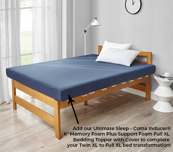 DormCo Yak About It The College Converter - Twin XL to Full XL Bed Frame