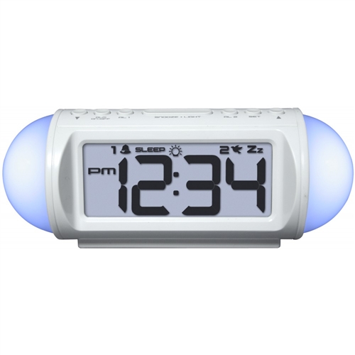 All Around Student Alarm Clock (Sound Machine, Mood Light & MP3 Player)