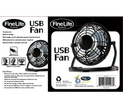 Can Be Used With Your Computer - Adjustable USB Cooling Fan - Great For Hot Weather