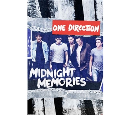 One Direction - Midnight Memories Poster - Music Posters For College