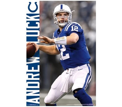 Dorm Essentials - Andrew Luck Poster - Buy Supplies For College