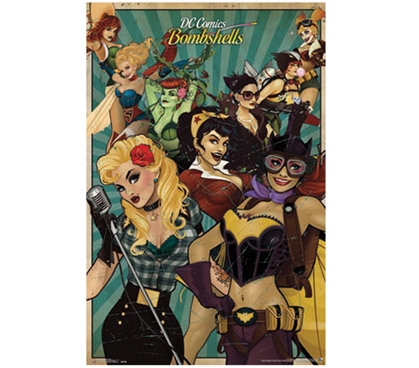 DC Comics - Bombshells Poster