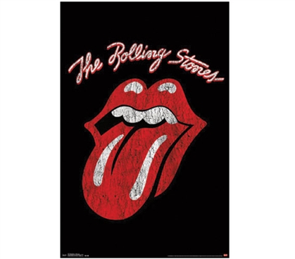 Rolling Stones - Classic Logo Poster