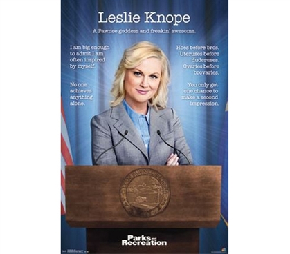 Fun Dorm Supplies - Parks and Rec - Leslie Poster - Buy Posters For College