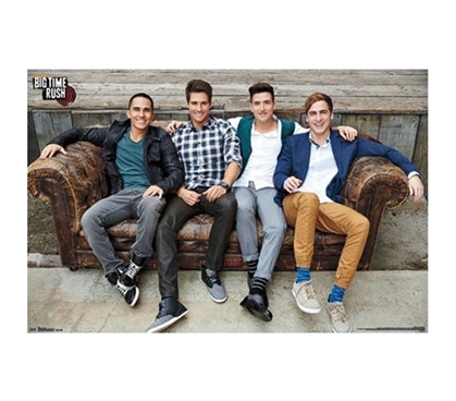 Shop For College - Big Time Rush - Couch Poster - Buy Dorm Posters