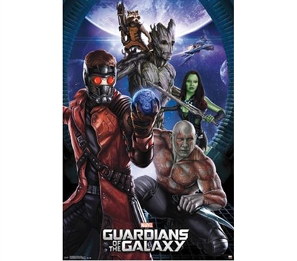Guardians of the Galaxy - Group Poster - Best Dorm Supplies