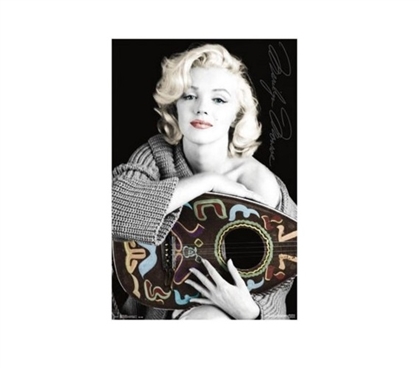 Decorate Your Dorm - Marilyn Monroe - Music Poster - Dorm Supplies