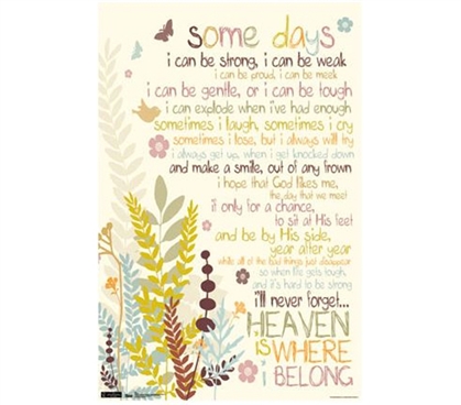 Best Wall Decor For College - Some Days Poster - Wall Decor For College