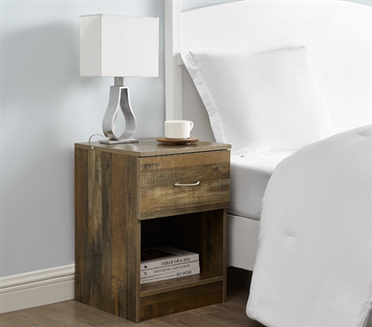 Wooden Dorm Room Furniture College Supplies Checklist Dorm Nightstand With Drawer