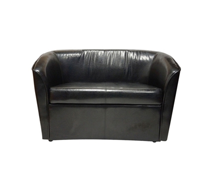 The Two-Seater Dorm Sofa - Black