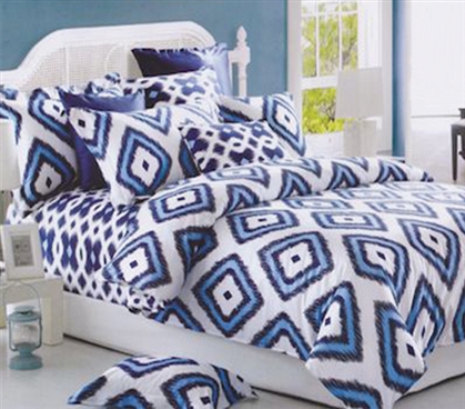 College Dorm Bedding Comforters Tiwa Twin Extra Long Comforter Set