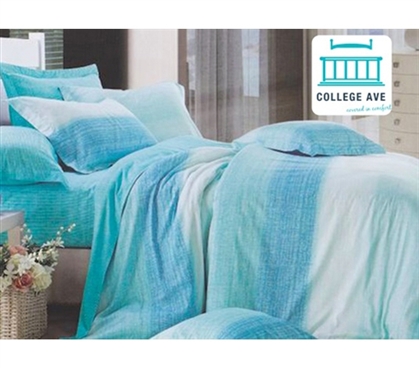 TXL Comforter Aqua Sands Extra Long Dorm Bedding for Girls