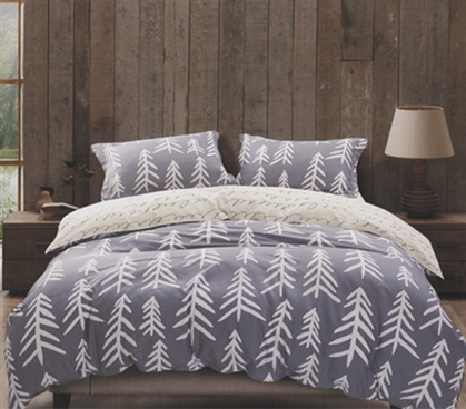 Glacier Nights Twin XL Comforter Set Dorm Bedding Must Have Dorm Items