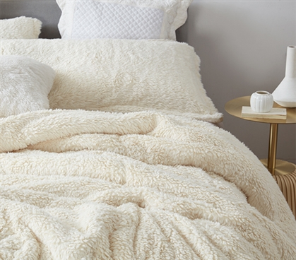 Puts This To Sleep - Coma Inducer Twin XL Comforter - Winter White