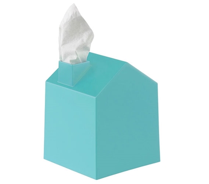 Tissue Box House - Blue