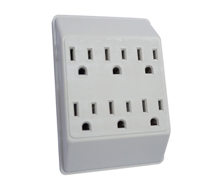 6 Outlet Wall Tap College Supplies Must Have Dorm Items