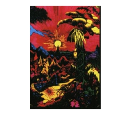 Add Dorm Stuff - Horizon Blacklight Poster - Decorate Your Dorm