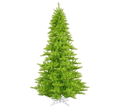 3'x25" Lime Fir Christmas Tree with Mini Lights Dorm Essentials Dorm Room Decorations