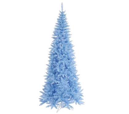 Holiday Dorm Room Decorations 4.5'x24" Sky Blue Slim Fir Tree