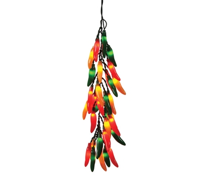 Chili Pepper Bunch - Hanging Lights Set Must Have Dorm Items